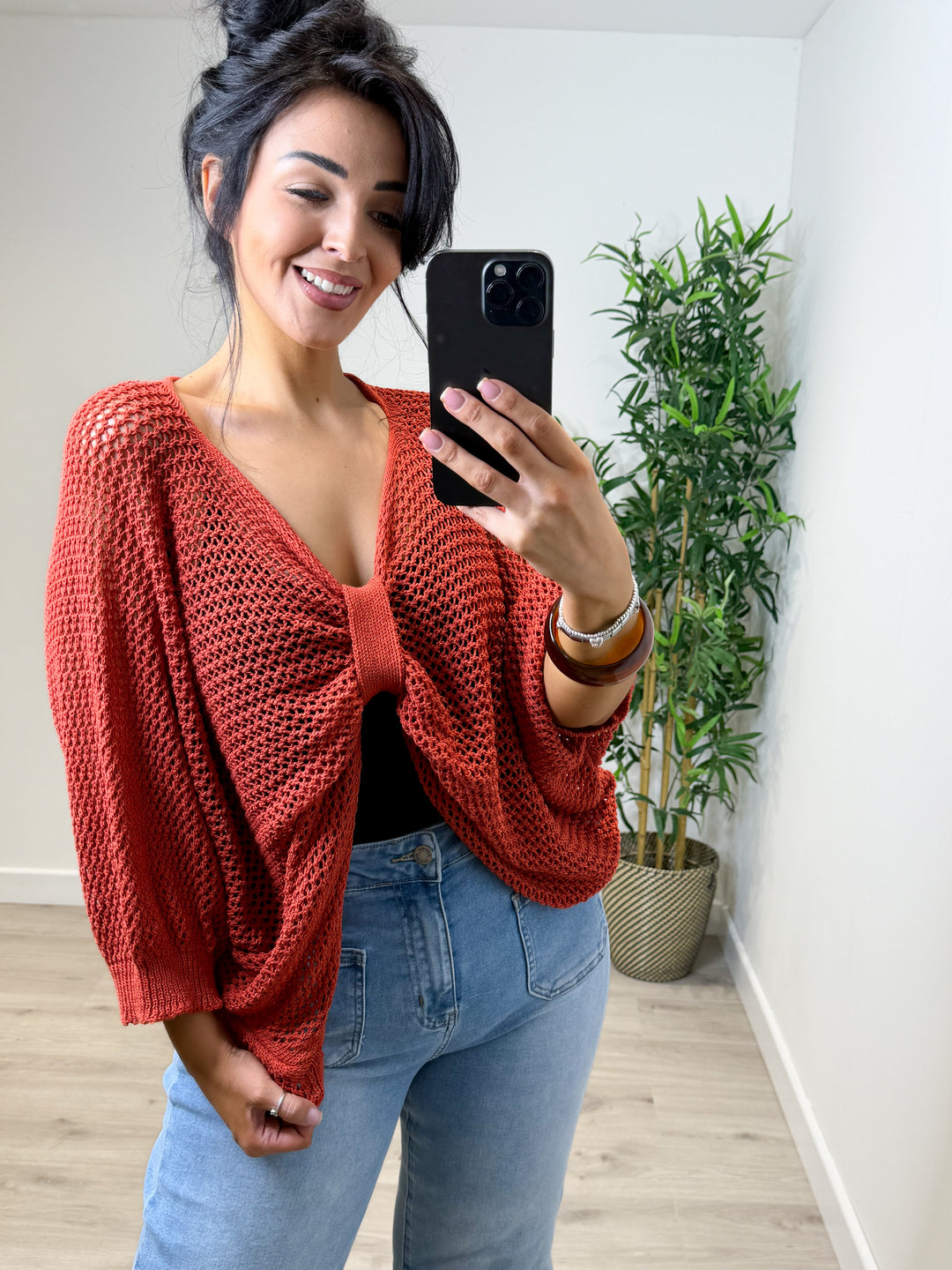 Butterfly Top - Rust