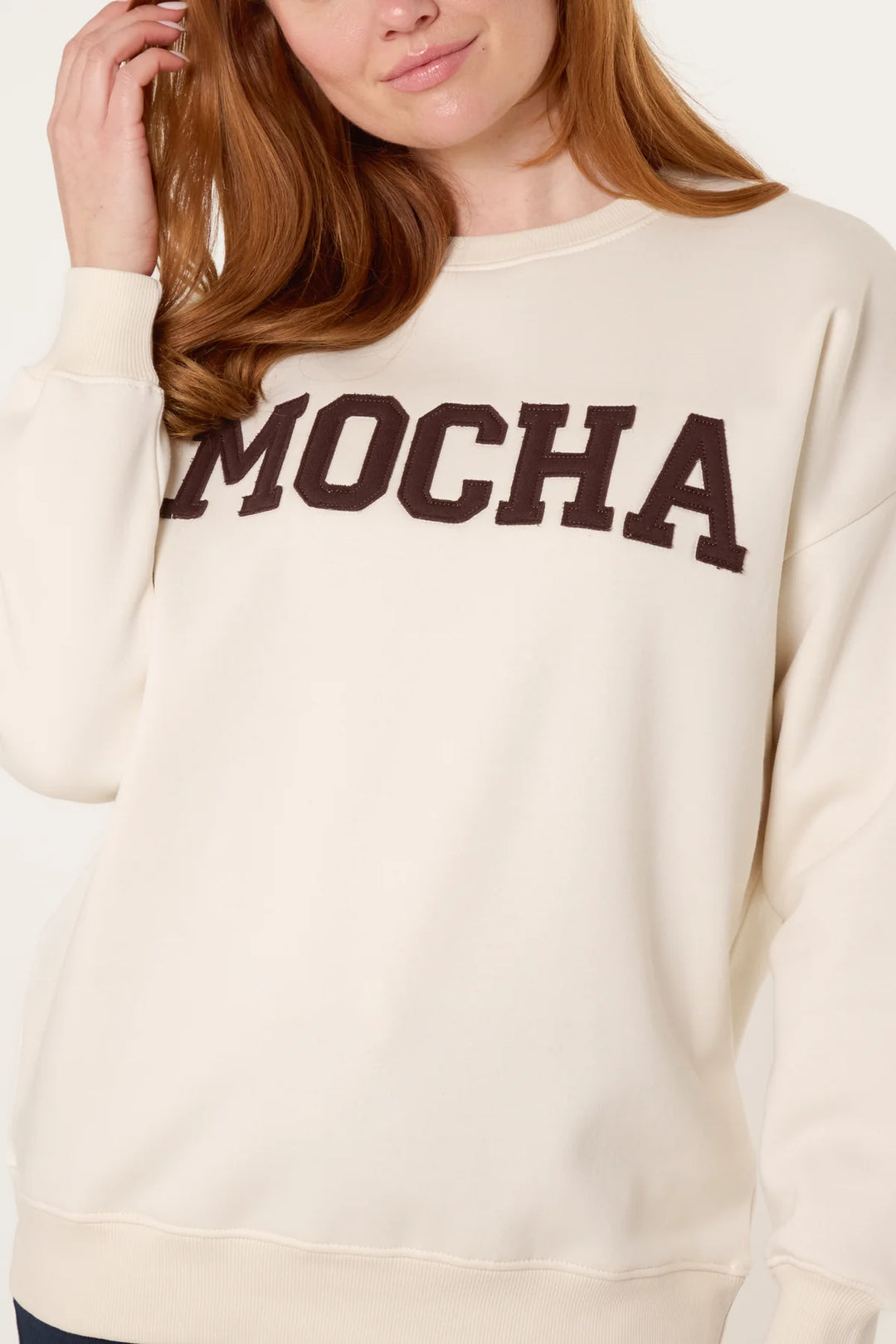 Mocha Sweatshirt - Beige