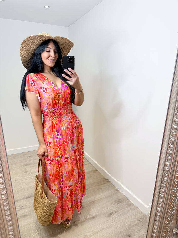 Tropical Maxi Dress