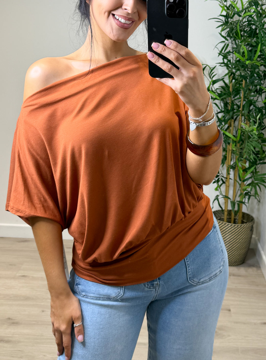 Slouch Top - Rust
