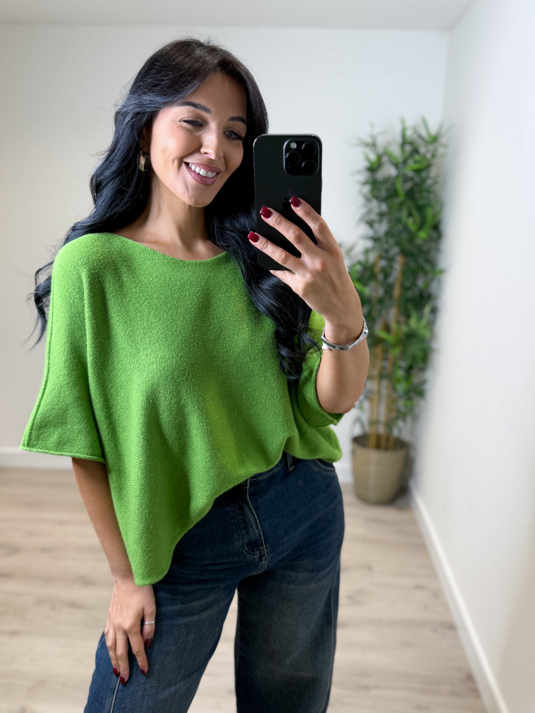 Connie Soft Knit - Lime