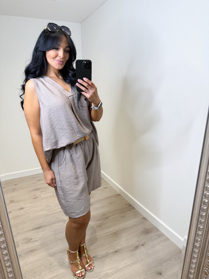 Erica 2 Piece Set - Mocha