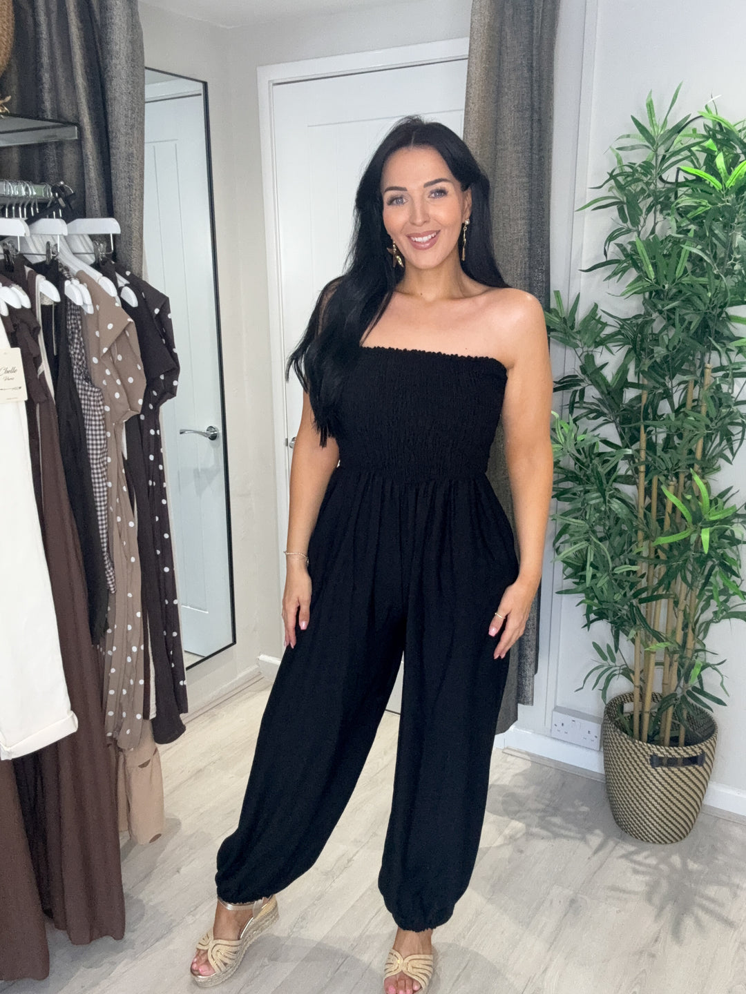 Evelyn Jumpsuit - Black