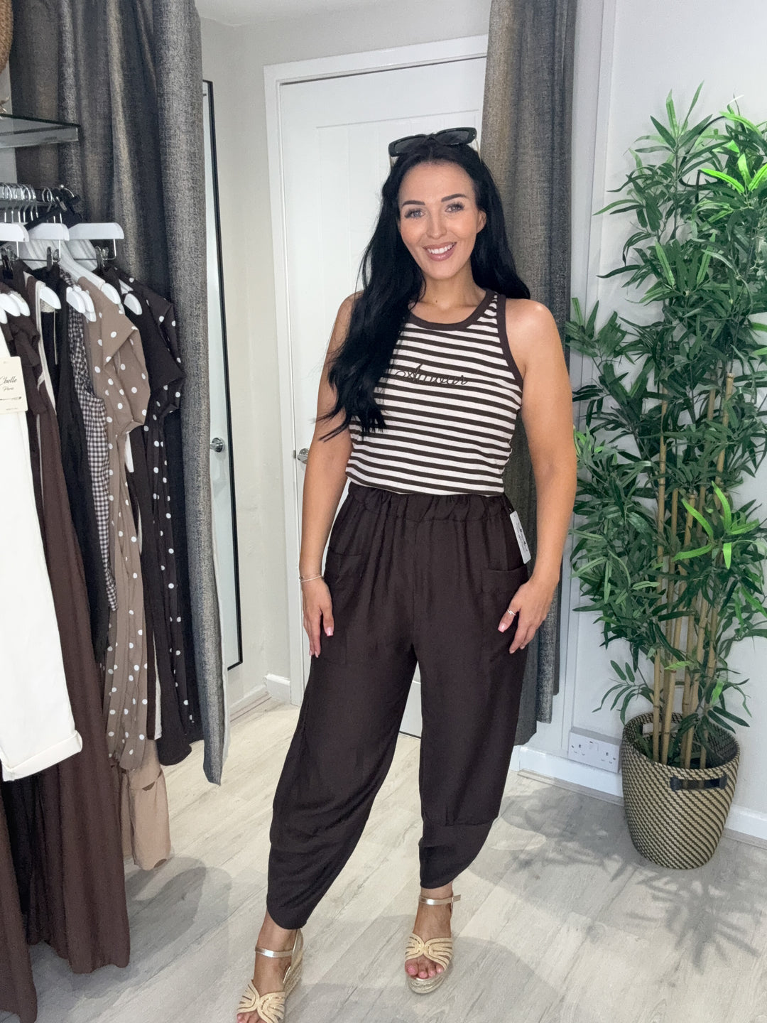 Candice Trousers - Chocolate