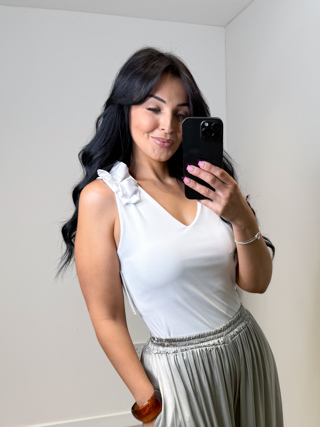 Wren Top - White
