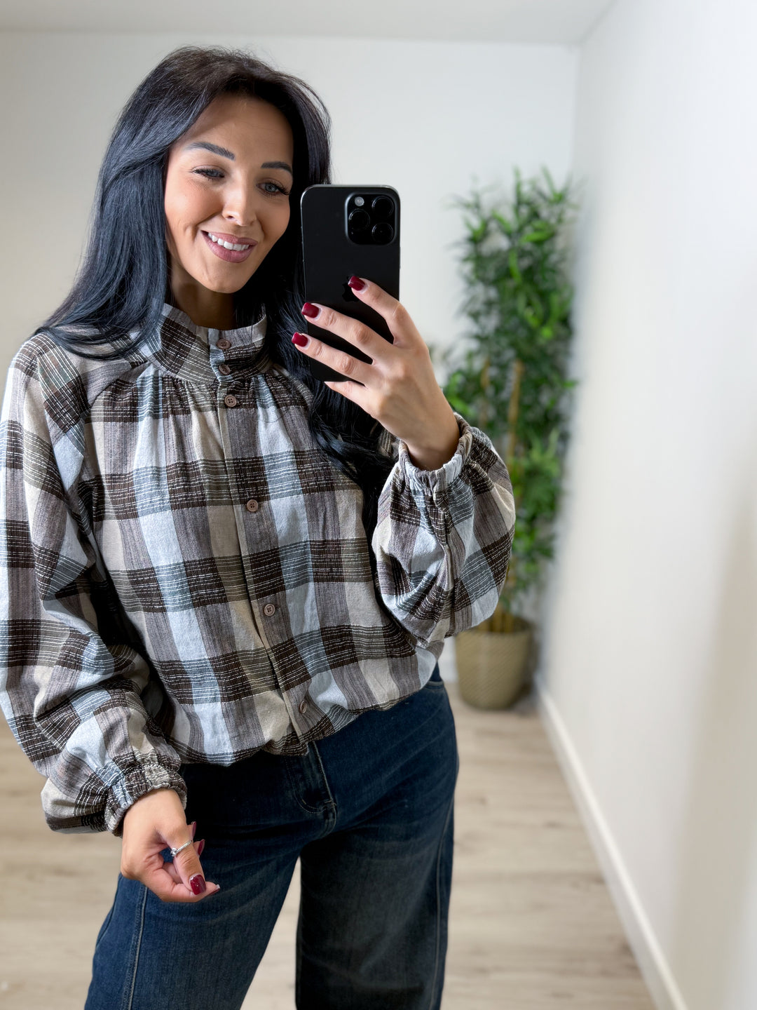 River Checked Jacket
