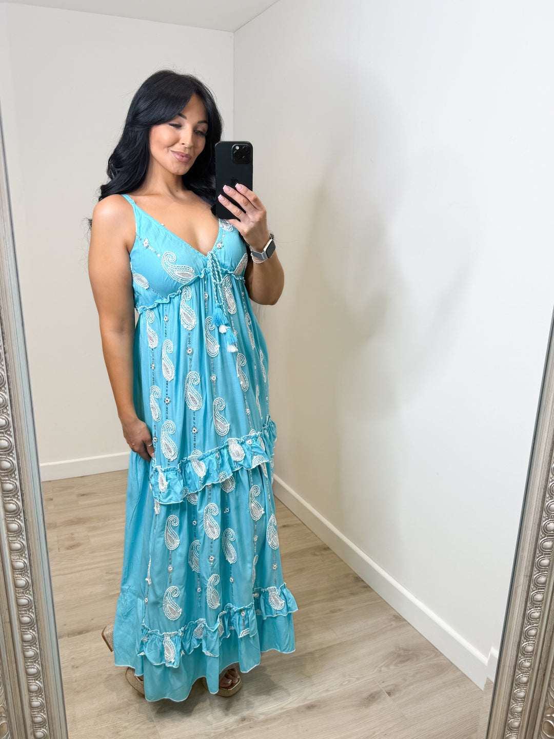 Ibiza Dress - Aqua
