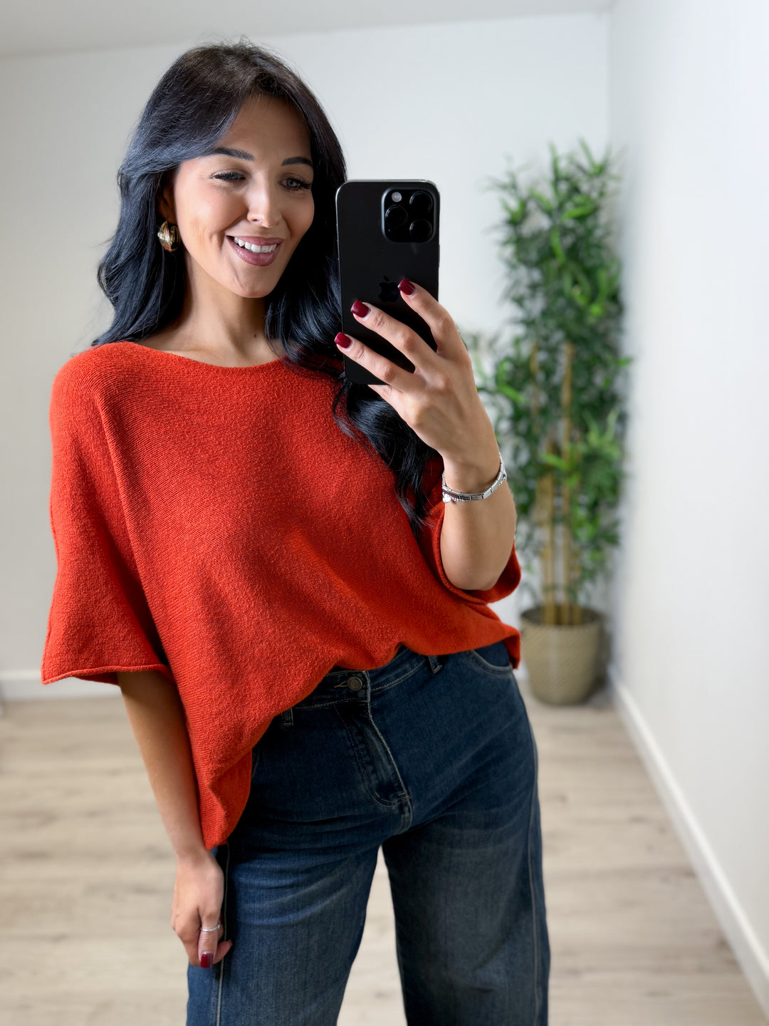 Connie Soft Knit - Rust