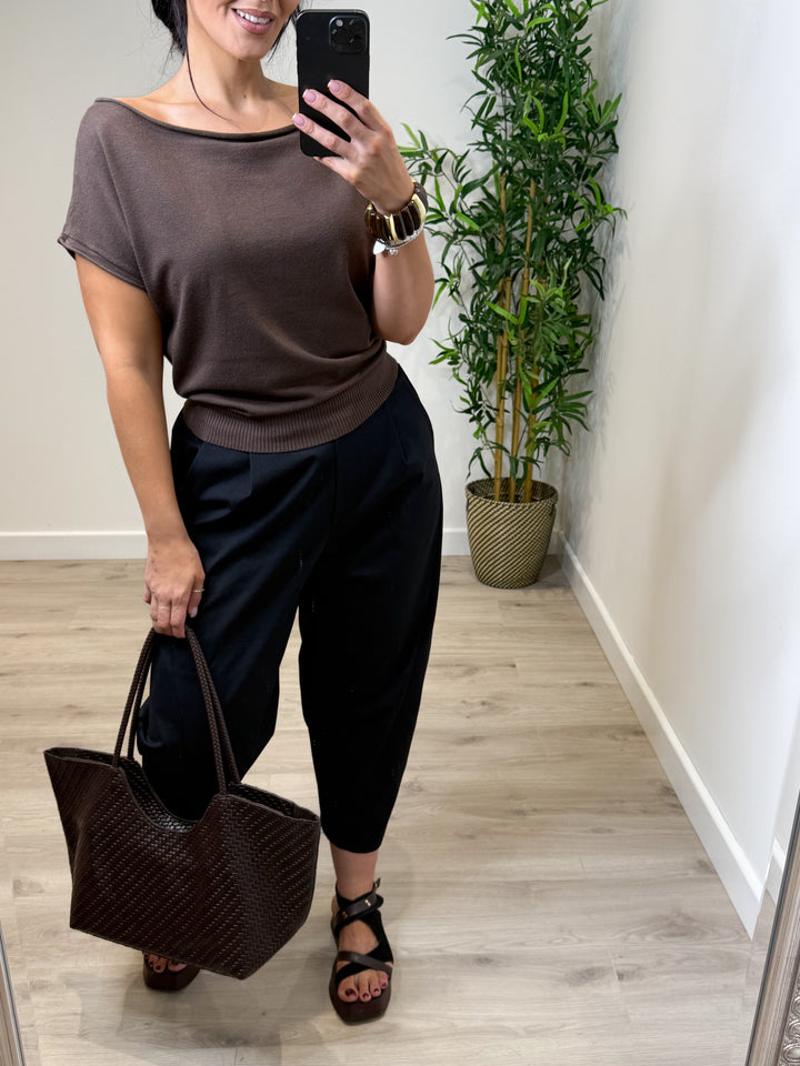 Lightweight Top - Chocolate