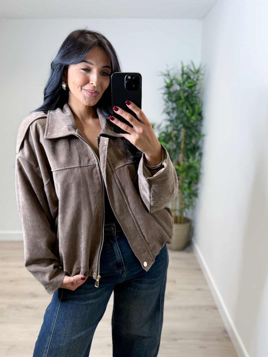Delaney Jacket - Mocha
