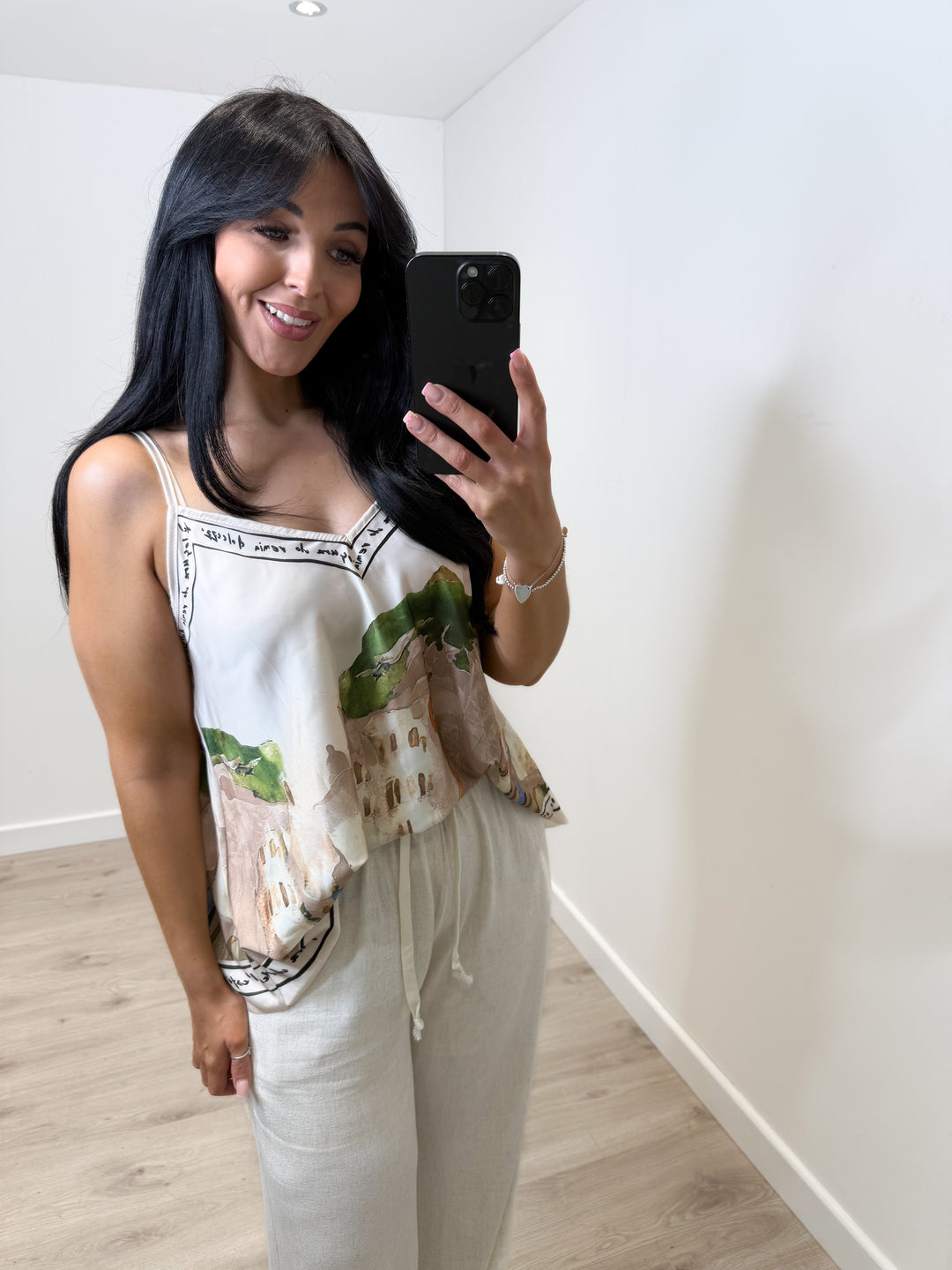 Santorini Top - Beige