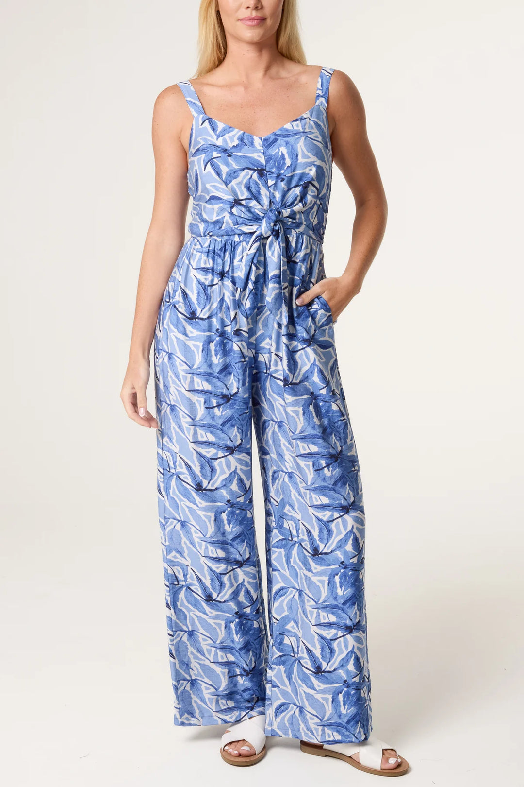 Indigo Jumpsuit - Blue