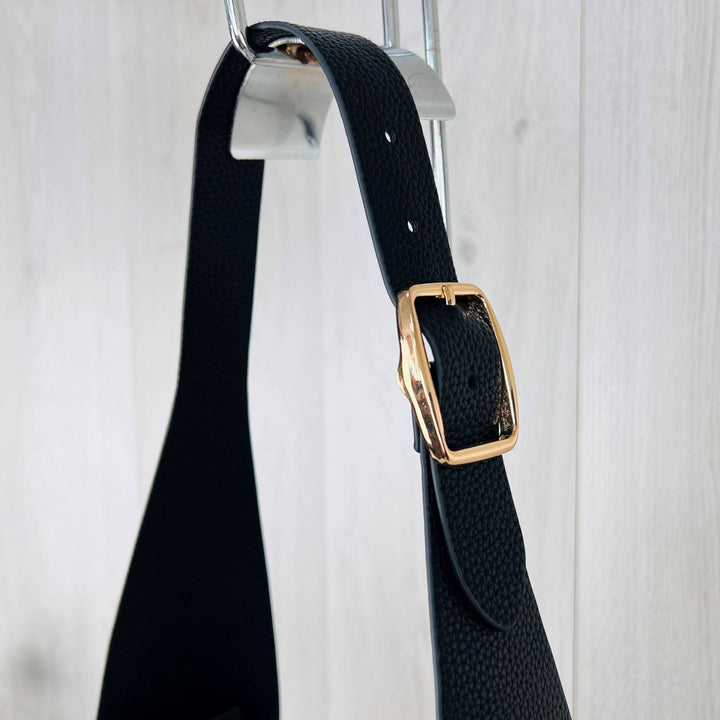 Faux Fur Bag - Black