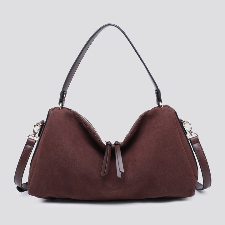 Evie Faux Suede Bag