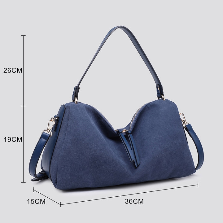 Evie Faux Suede Bag