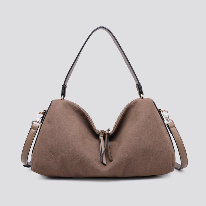 Evie Faux Suede Bag