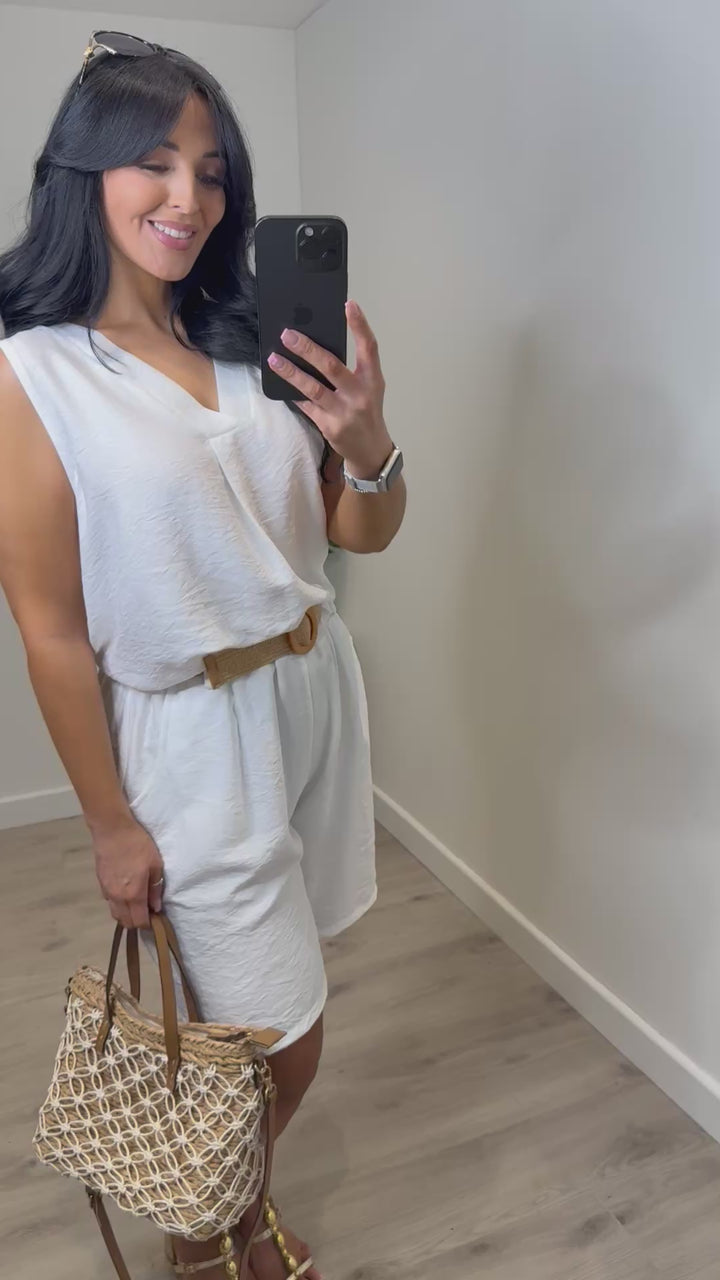 Erica 2 Piece Set - White
